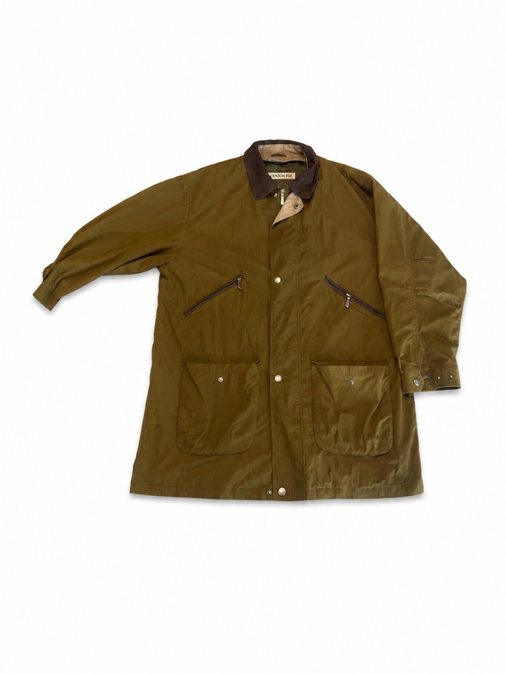 Vintage London Fog Barn Jacket Corduroy Collar – XL